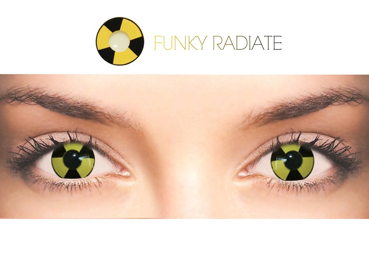 Funky Radiate Cosplay Lenses